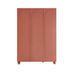 Dusklia - Rachel Arch Front 3 Door Wardrobe - Terracotta