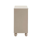 Dusklia - Rachel Arch Front 3 Drawer Chest - Taupe