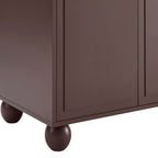 Dusklia - Rachel Arch Front 4 Door Sideboard - Mocha
