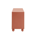 Dusklia - Rachel Arch Front 4 Door Sideboard - Terracotta