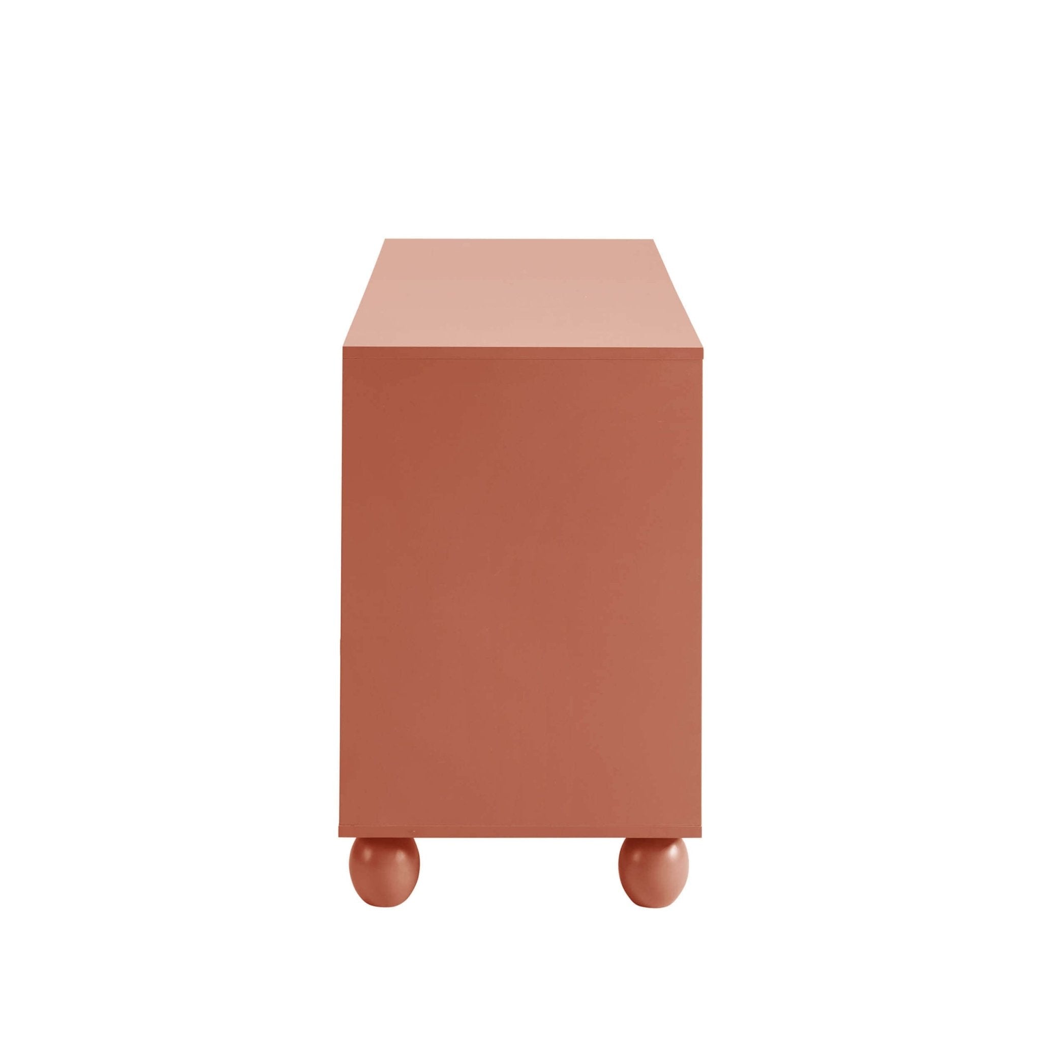 Dusklia - Rachel Arch Front 4 Door Sideboard - Terracotta