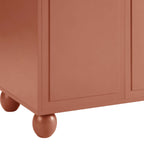 Dusklia - Rachel Arch Front 4 Door Sideboard - Terracotta