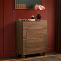 Commode Rachel Arch à 4 tiroirs - Bois moyen