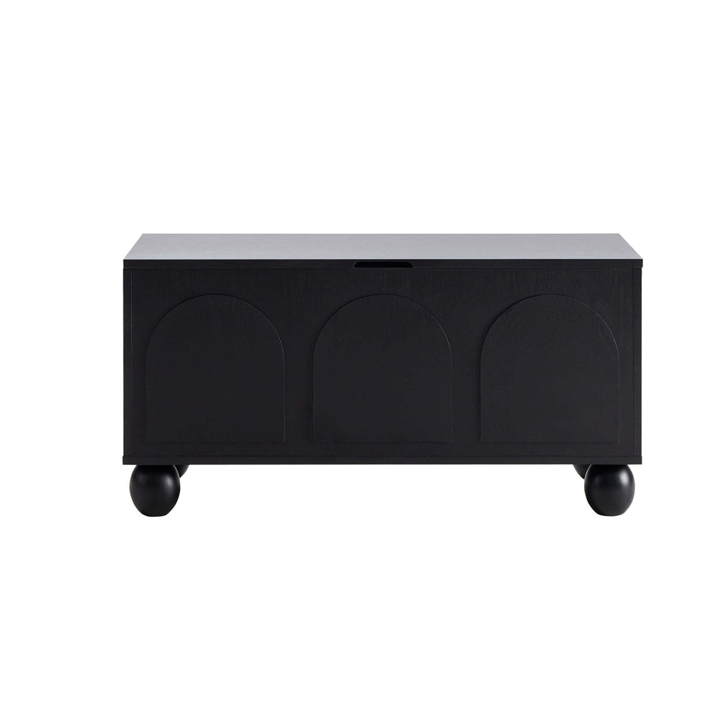 Dusklia - Rachel Arch Front Seated Storage - Black