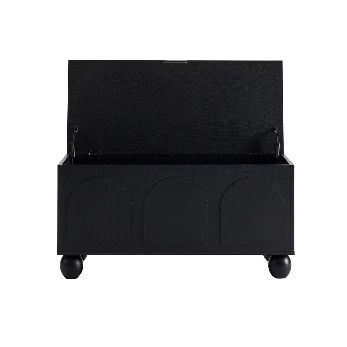 Dusklia - Rachel Arch Front Seated Storage - Black