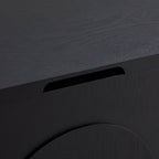 Dusklia - Rachel Arch Front Seated Storage - Black