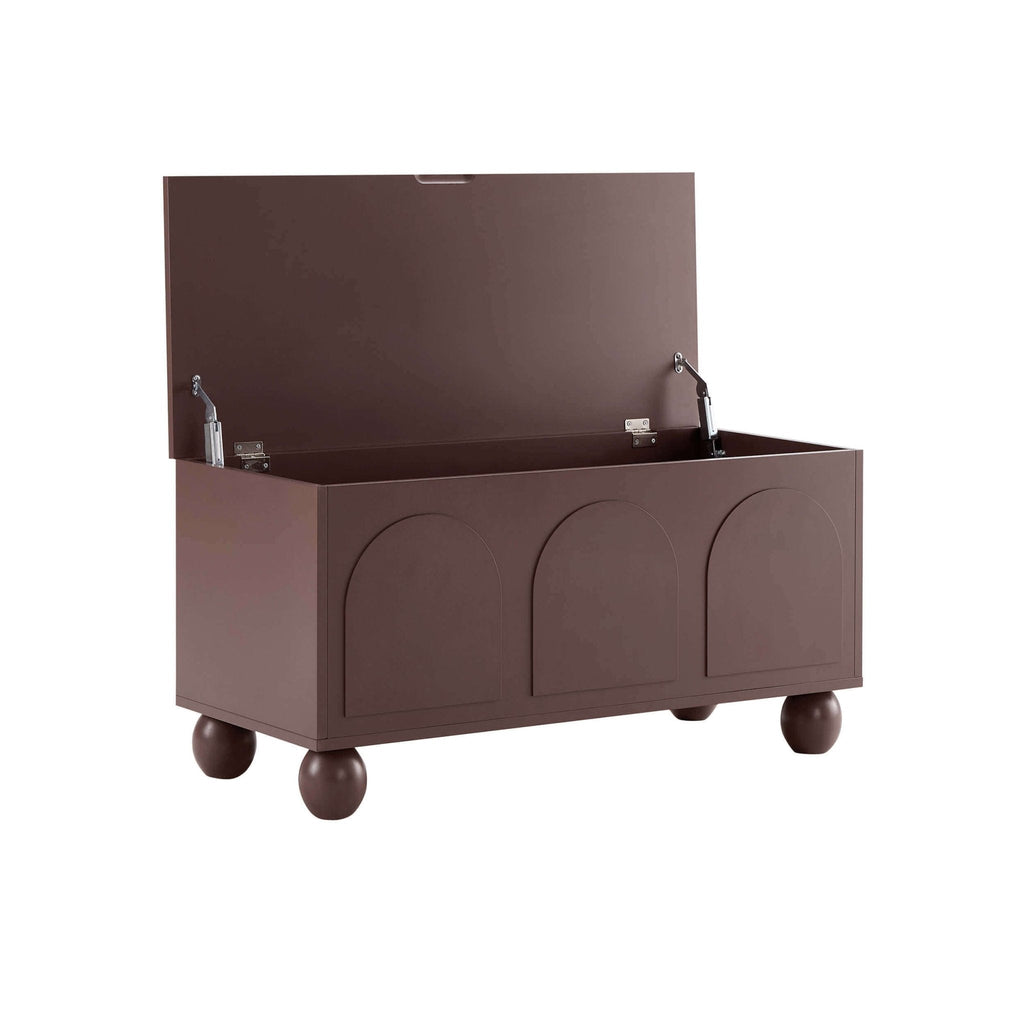 Dusklia - Rachel Arch Front Seated Storage - Mocha
