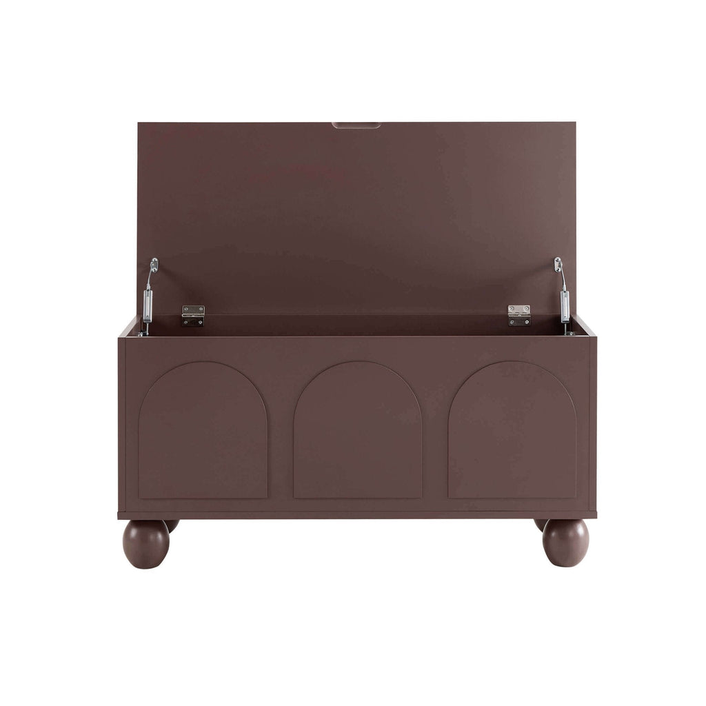 Dusklia - Rachel Arch Front Seated Storage - Mocha