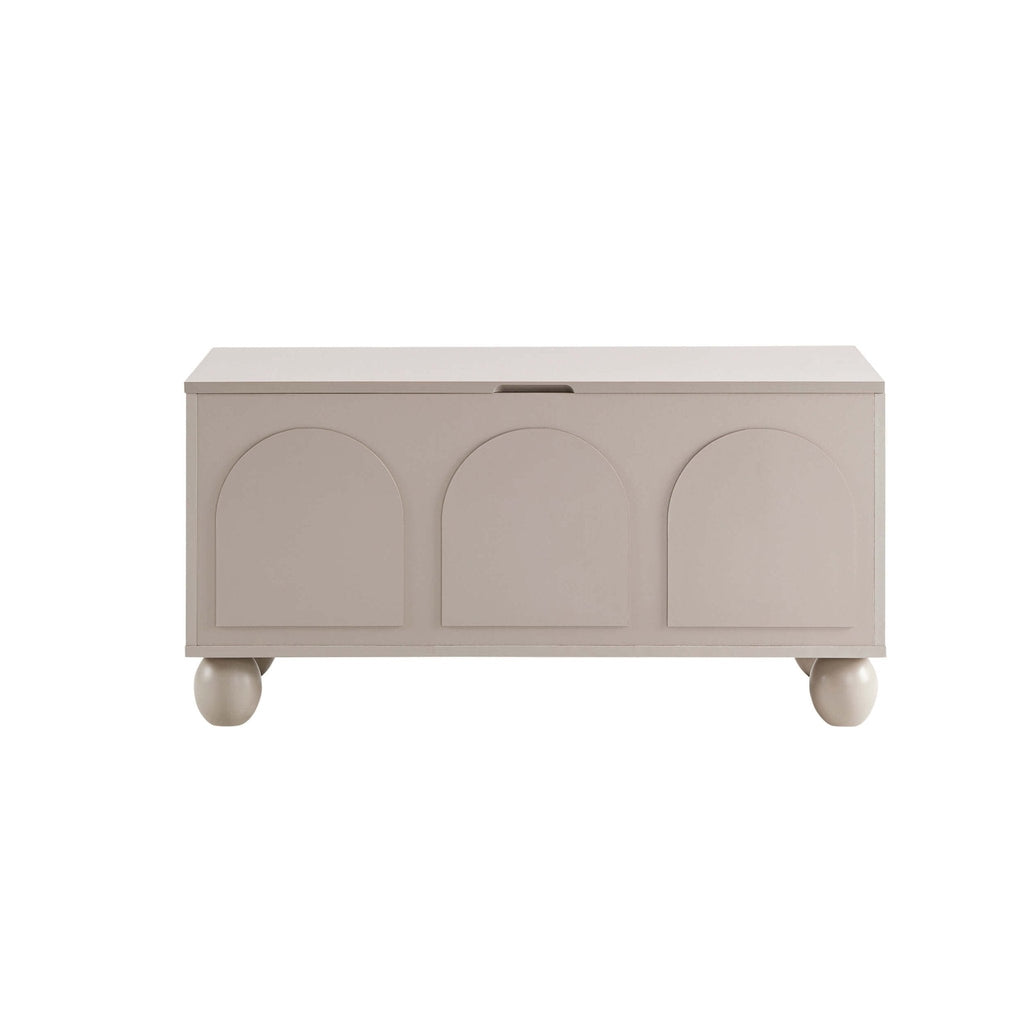 Dusklia - Rachel Arch Front Seated Storage - Taupe