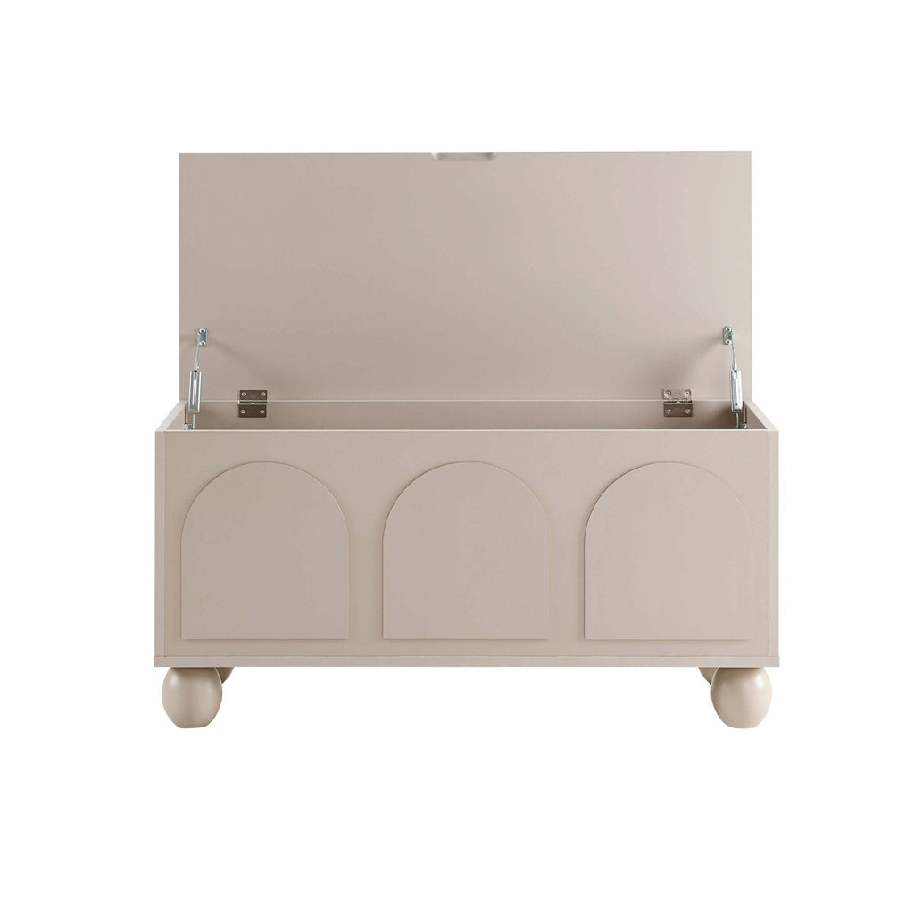 Dusklia - Rachel Arch Front Seated Storage - Taupe