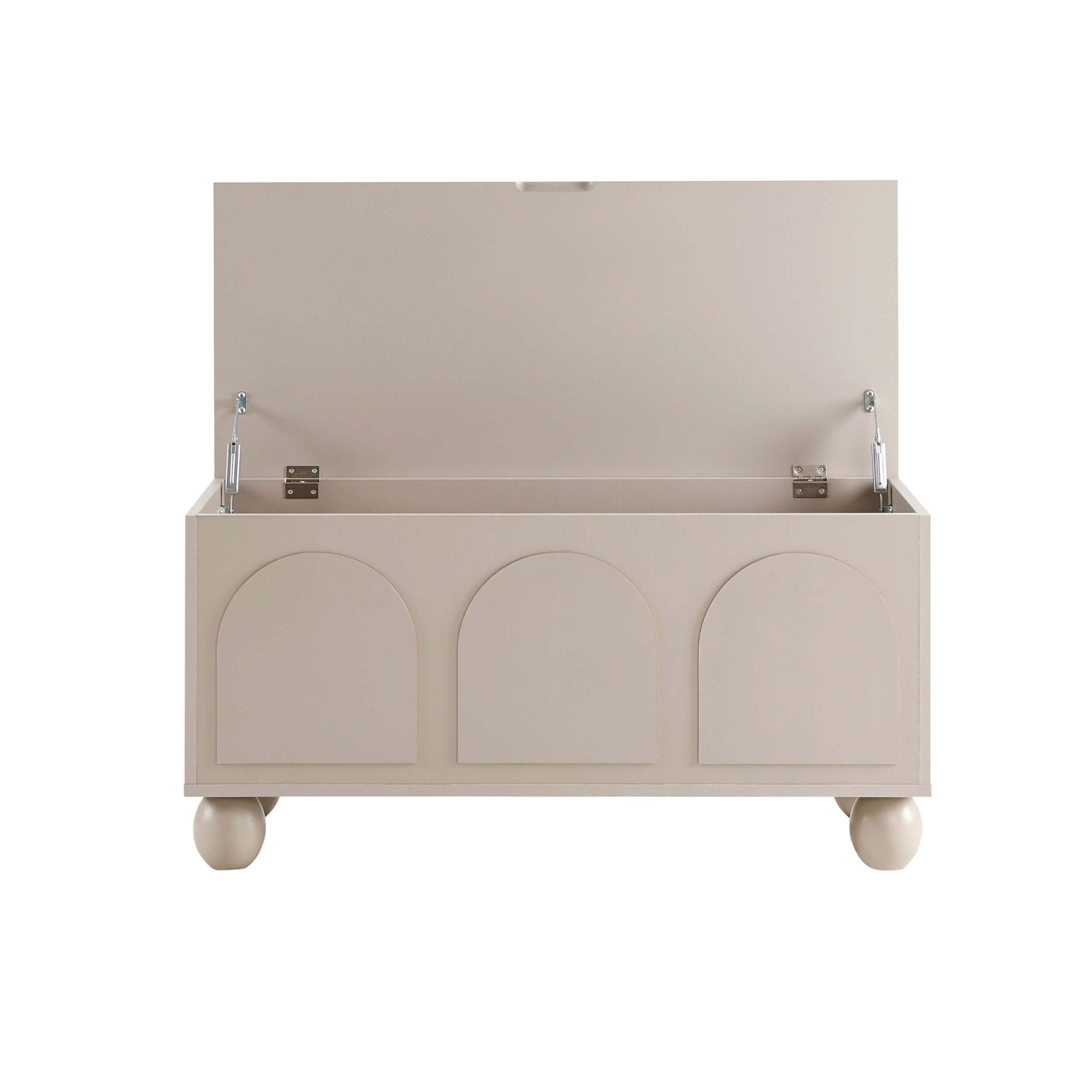 Dusklia - Rachel Arch Front Seated Storage - Taupe