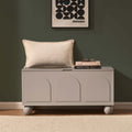 Dusklia - Rachel Arch Front Seated Storage - Taupe