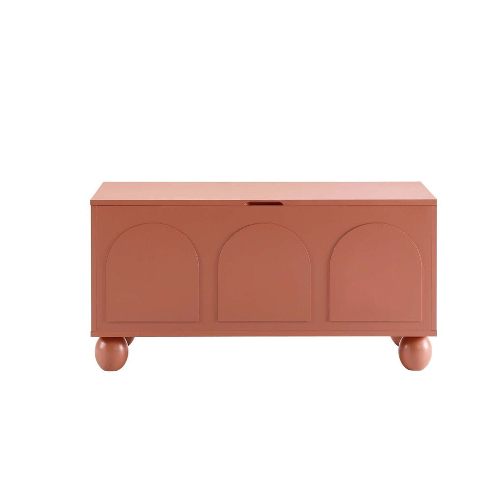 Dusklia - Rachel Arch Front Seated Storage - Terracotta