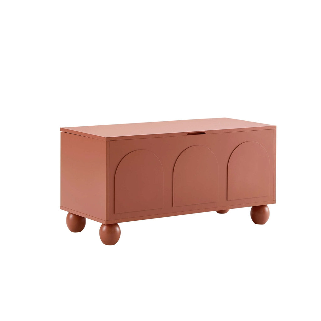 Dusklia - Rachel Arch Front Seated Storage - Terracotta