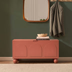 Dusklia - Rachel Arch Front Seated Storage - Terracotta