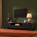 Dusklia - Rachel Arch Front Tv Unit for TVs up to 75- Black