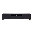 Dusklia - Rachel Arch Front Tv Unit for TVs up to 75- Black