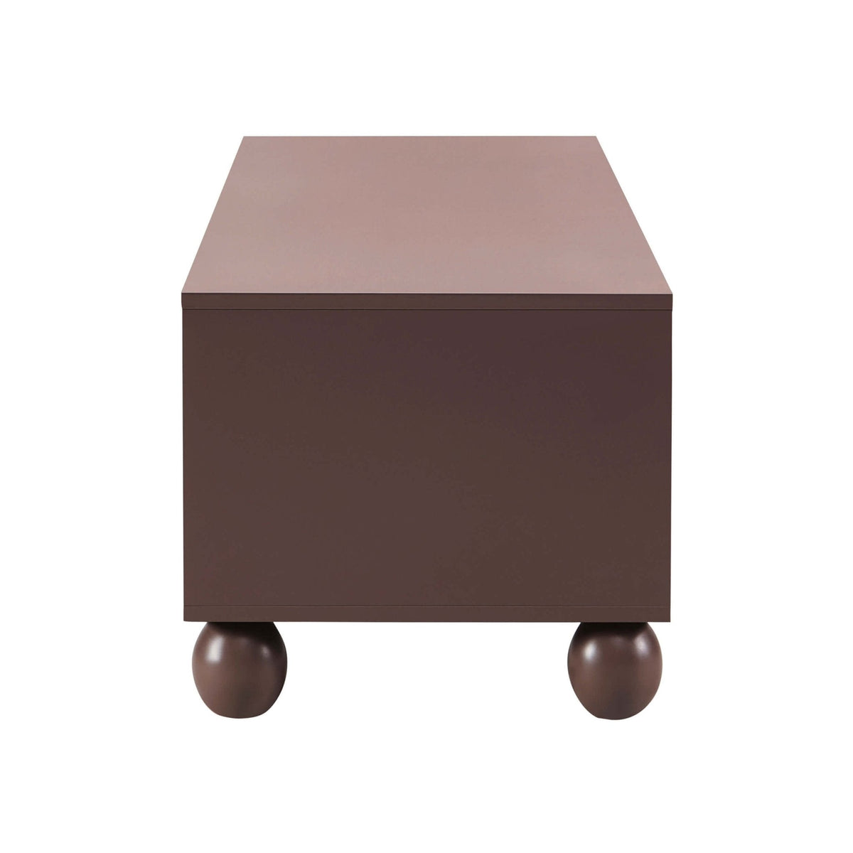 Dusklia - Rachel Arch Front Tv Unit for TVs up to 75 - Mocha
