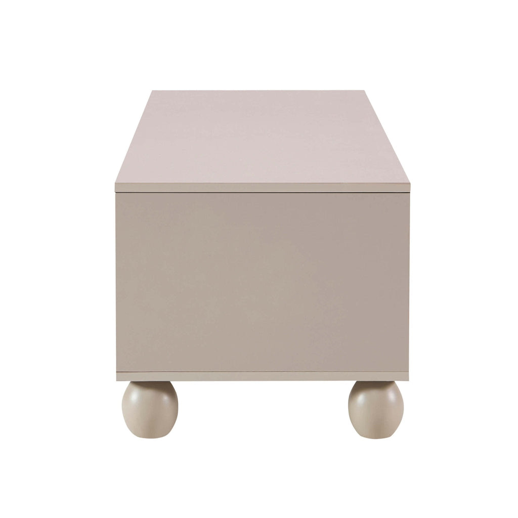 Dusklia - Rachel Arch Front  Tv Unit for TVs up to 75 - Taupe