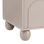 Dusklia - Rachel Arch Front  Tv Unit for TVs up to 75 - Taupe
