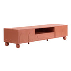 Dusklia - Rachel Arch Front Tv Unit for TVs up to 75-Terracotta