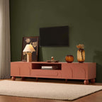 Dusklia - Rachel Arch Front Tv Unit for TVs up to 75-Terracotta