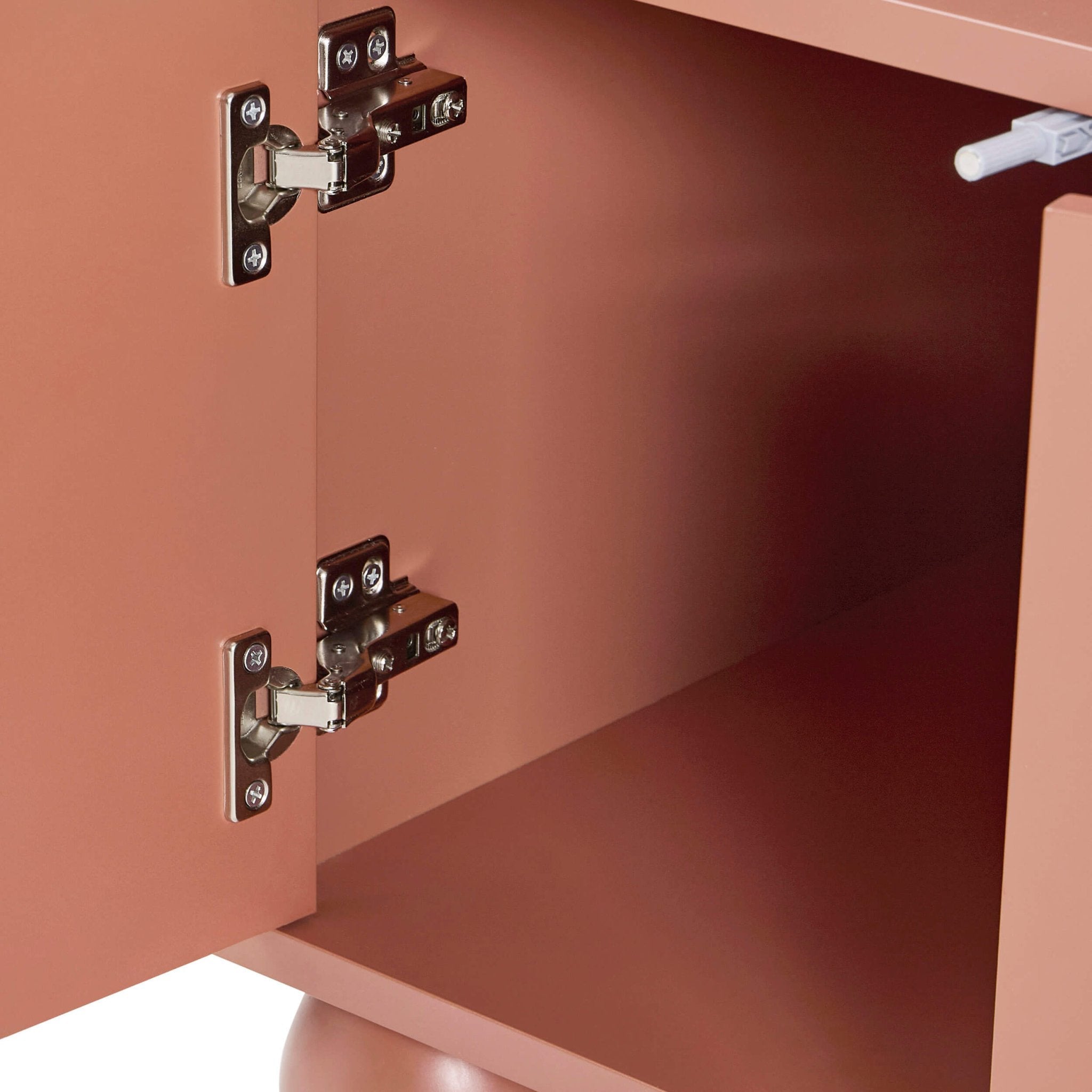Dusklia - Rachel Arch Front Tv Unit for TVs up to 75-Terracotta