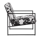 Dusklia - Rae Accent Chair - Cow Print