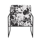 Dusklia - Rae Accent Chair - Cow Print