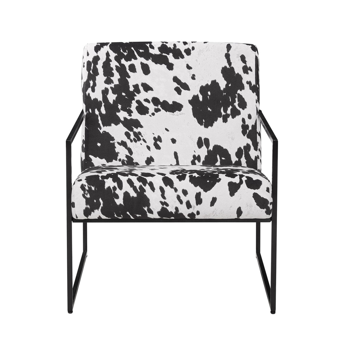 Dusklia - Rae Accent Chair - Cow Print