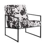 Dusklia - Rae Accent Chair - Cow Print