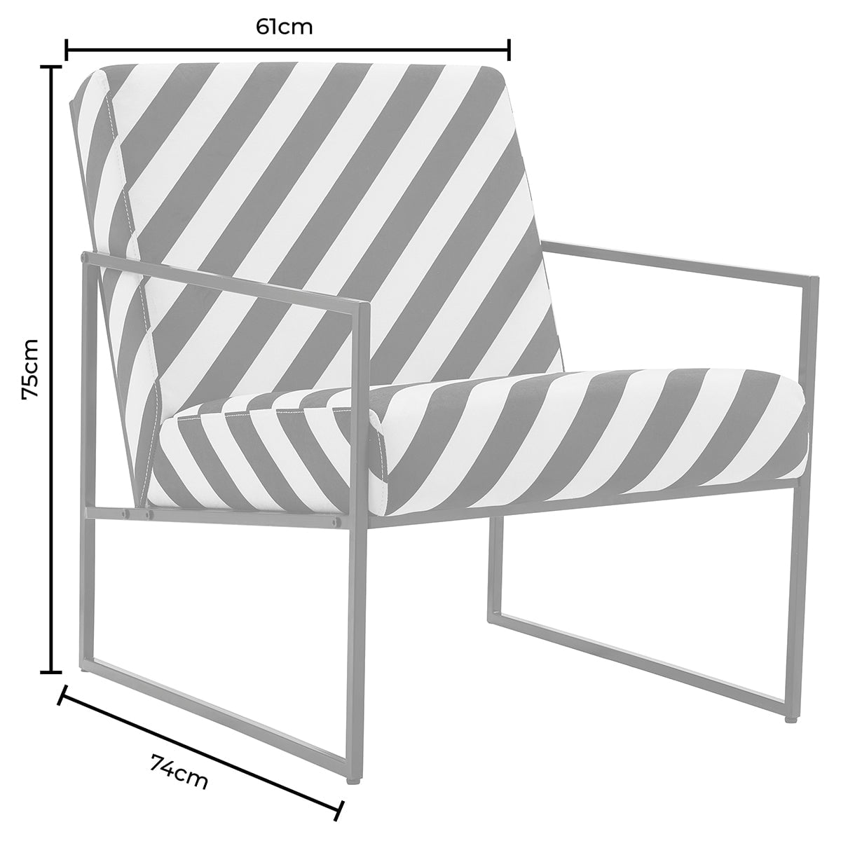 Dusklia - Rae Accent Chair - Light Beige