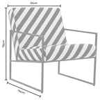 Dusklia - Rae Accent Chair - Cow Print