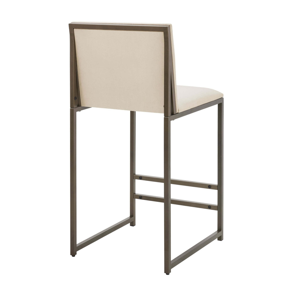 Dusklia - Rae Set of 2 Barstools - Ecru