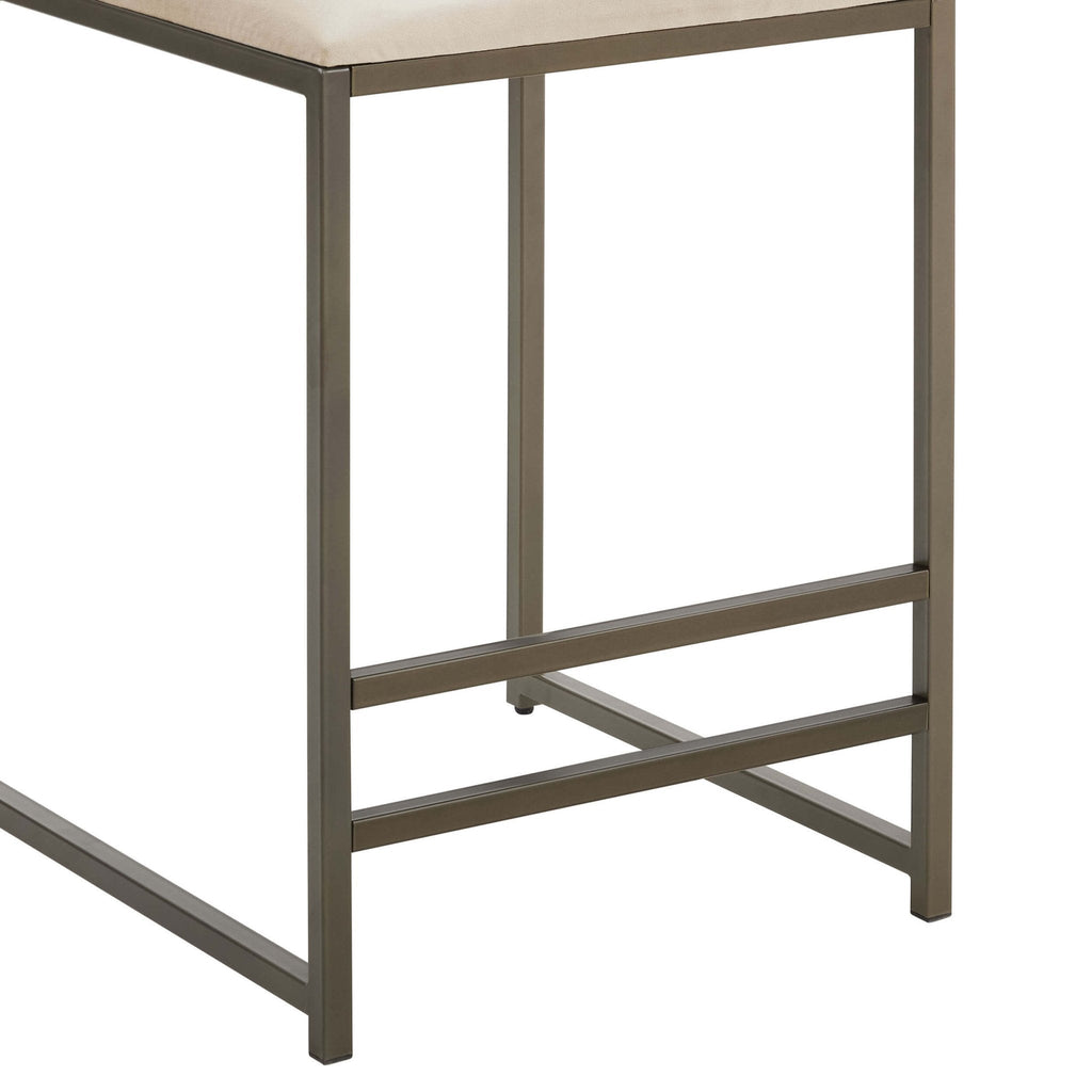 Dusklia - Rae Set of 2 Barstools - Ecru
