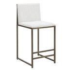 Dusklia - Rae Set of 2 Barstools - Ivory Boucle
