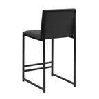 Dusklia - Rae Set Of 2 Barstools - Velvet - Charcoal