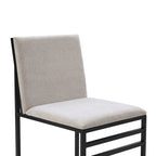 Dusklia - Rae Set Of 2 Dining Chairs - Chenille - Light Natural