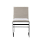 Dusklia - Rae Set Of 2 Dining Chairs - Chenille - Light Natural