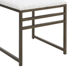 Dusklia - Rae Set of 2 Dining Chairs - Ivory Boucle