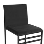 Dusklia - Rae Set of 2 Dining Chairs - Velvet - Charcoal