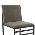 Dusklia - Rae Set of 2 Dining Chairs - Velvet - Dark Taupe