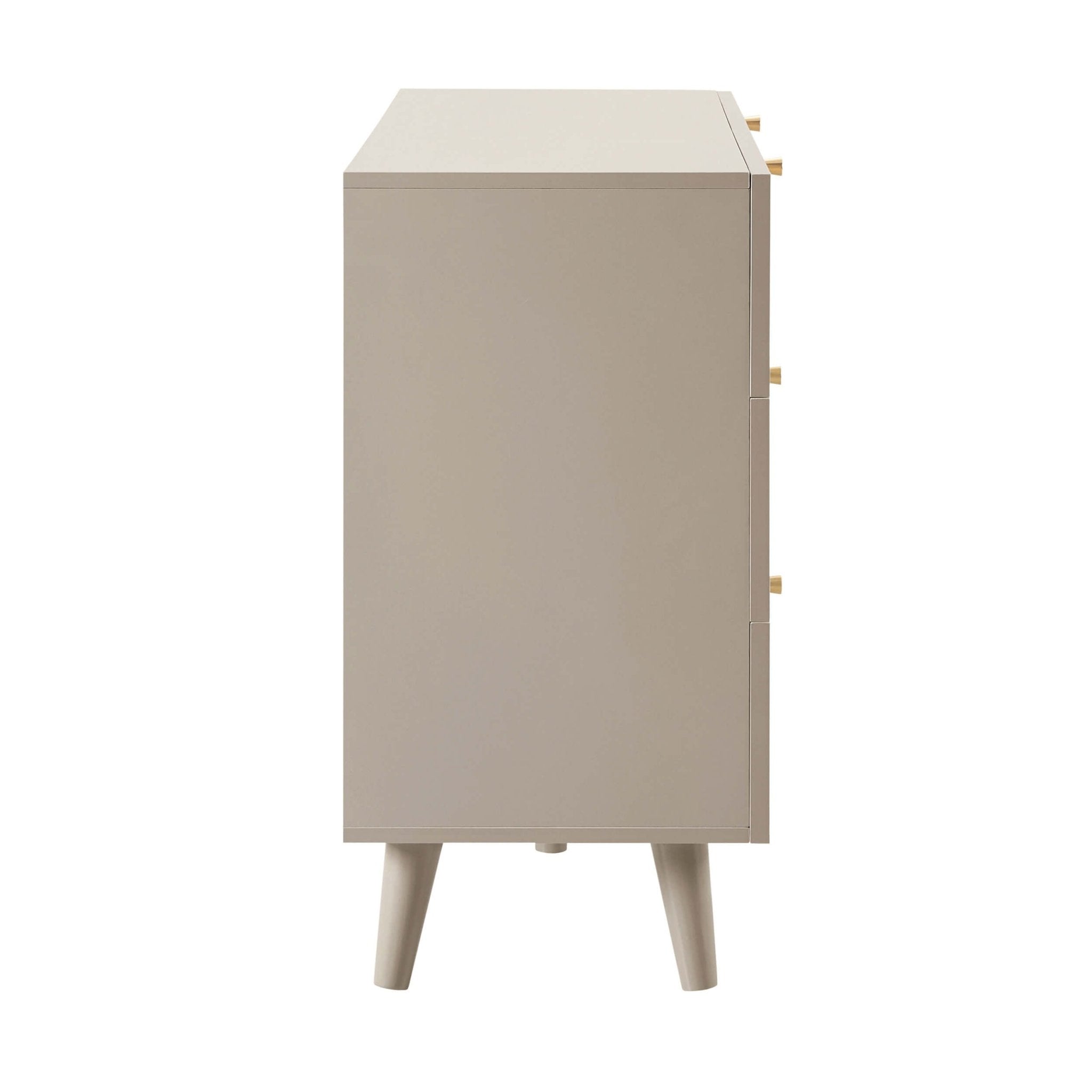 Dusklia - Raven Rattan 6 Drawer Chest - Taupe