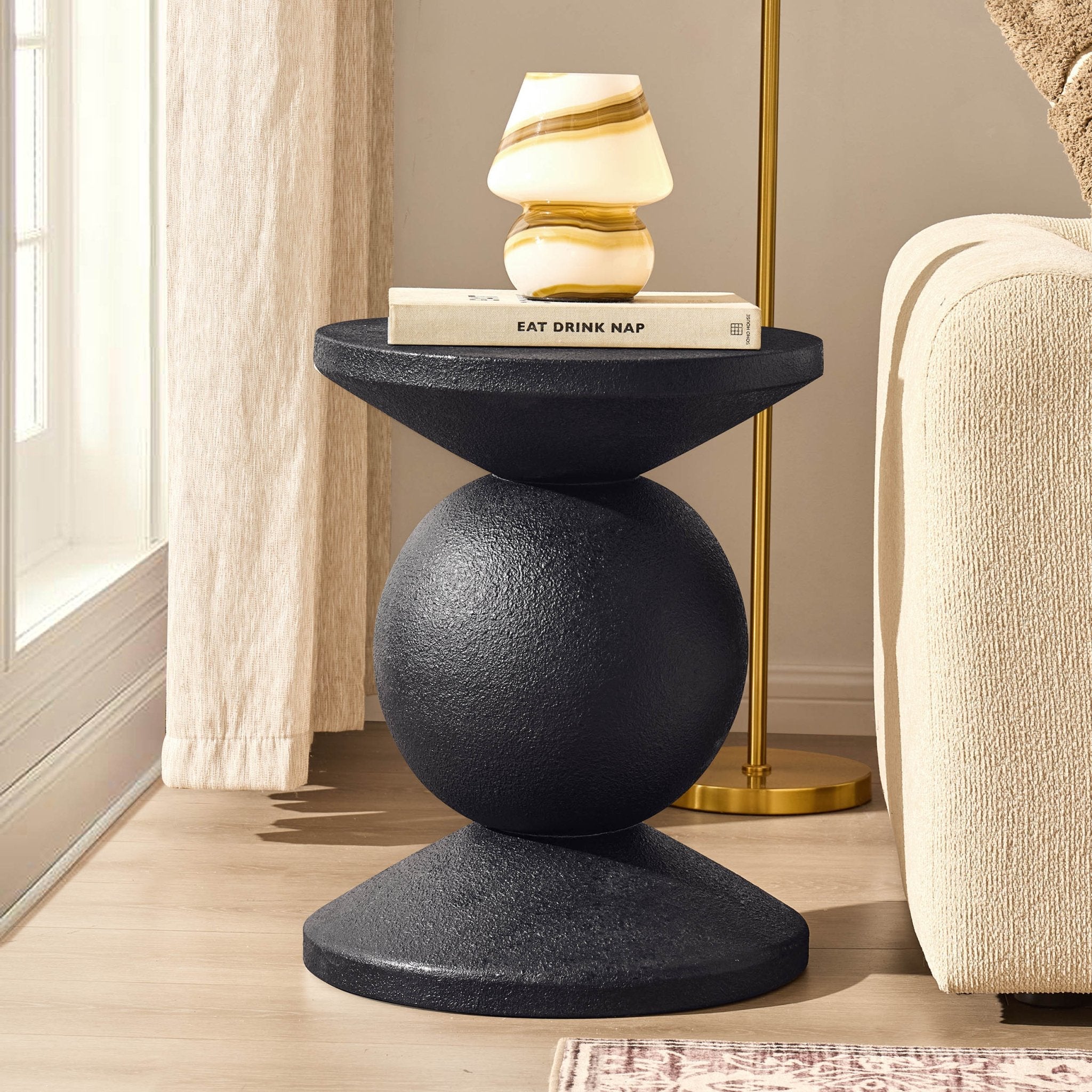 Dusklia - Raya Side Table - Black