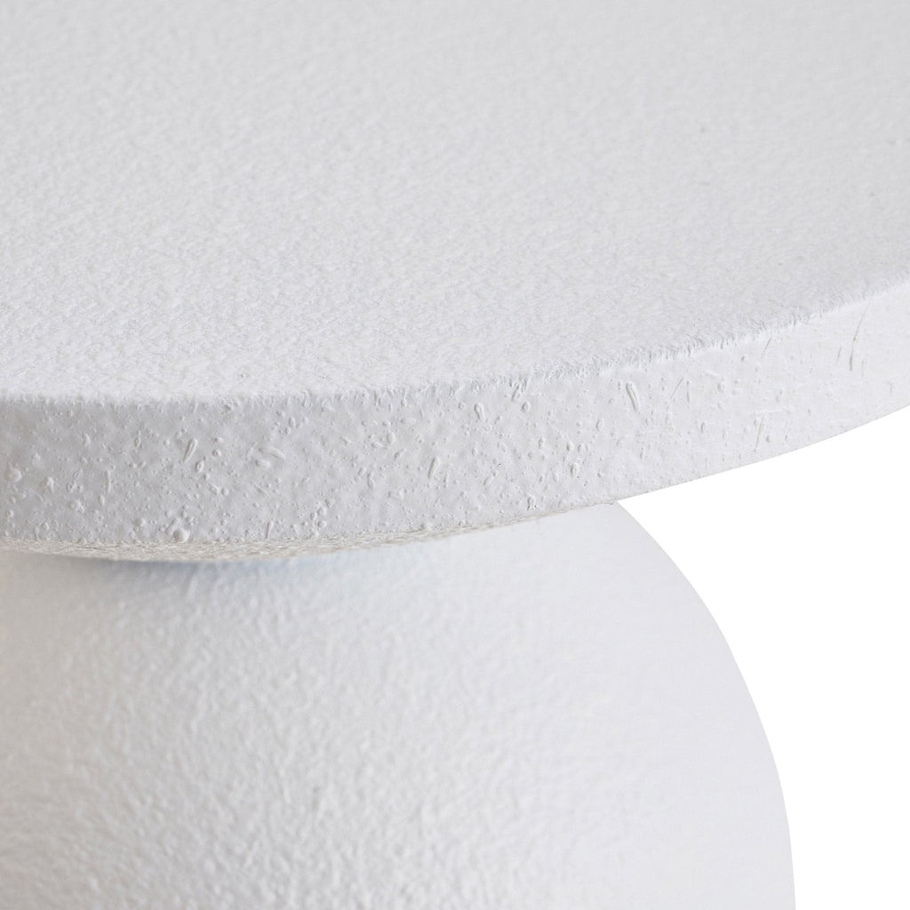 Dusklia - Raya Side Table - Off White
