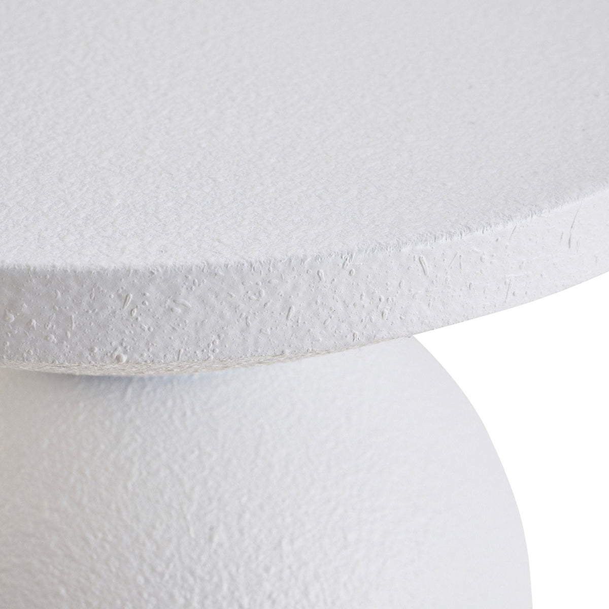 Dusklia - Raya Side Table - Off White