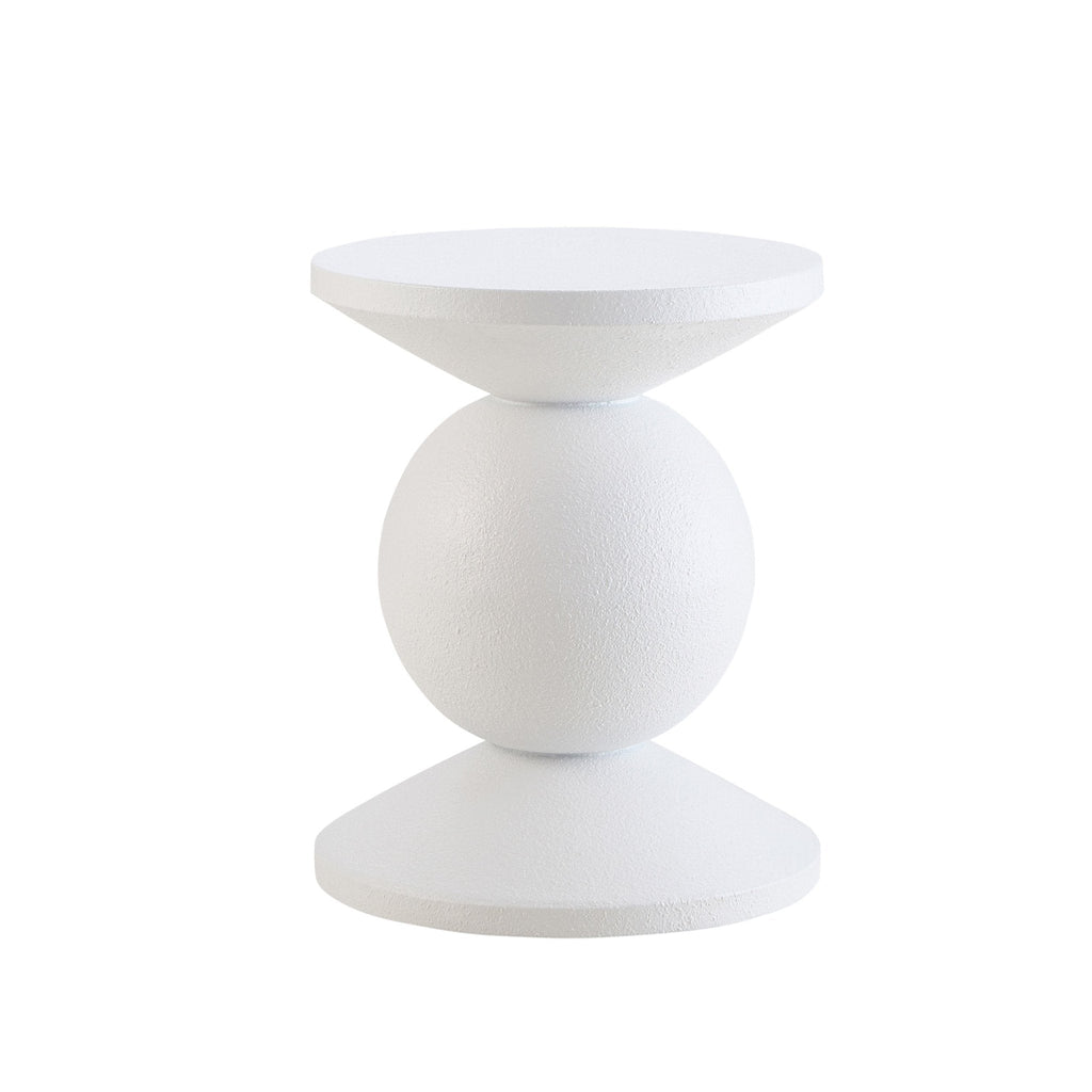 Dusklia - Raya Side Table - Off White