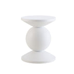 Dusklia - Raya Side Table - Off White