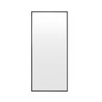 Dusklia - Rectangle Full Length Mirror - Black