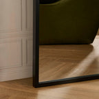 Dusklia - Rectangle Full Length Mirror - Black